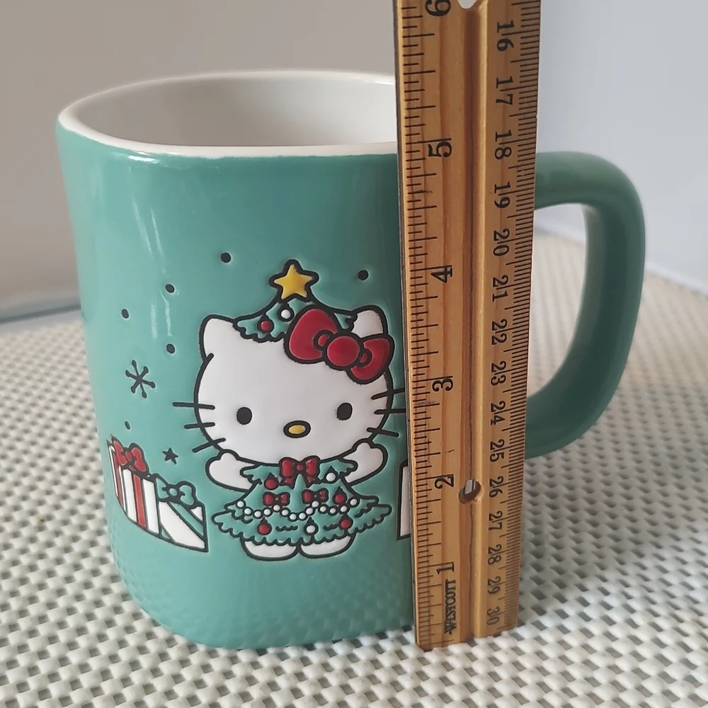 Large Hello Kitty Christmas Mug Ceramic